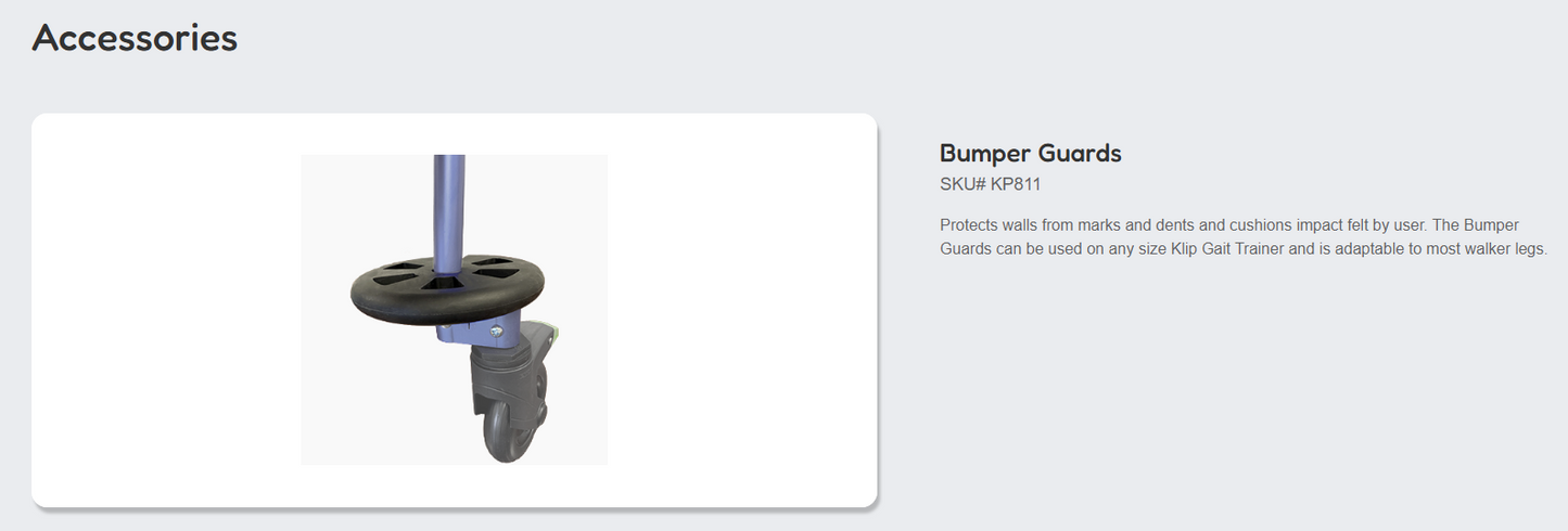 Klip Lightweight Gait Trainer with Seat