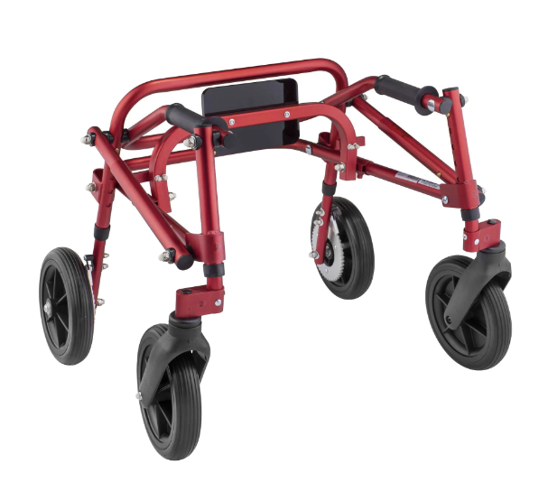 KLIP Lightweight Gait Trainer | with Seat and 8” Wheels
