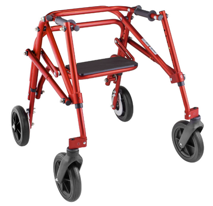 KLIP Lightweight Gait Trainer | with Seat and 8” Wheels