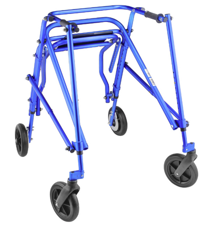 KLIP Lightweight Gait Trainer | with Seat and 8” Wheels