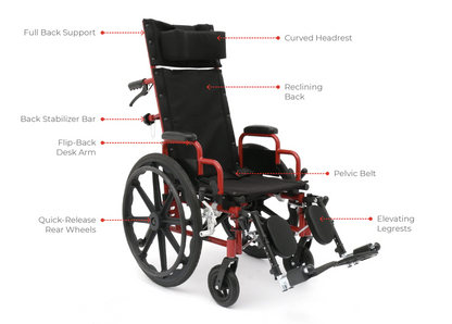 Ziggo Pro Reclining Wheelchair
