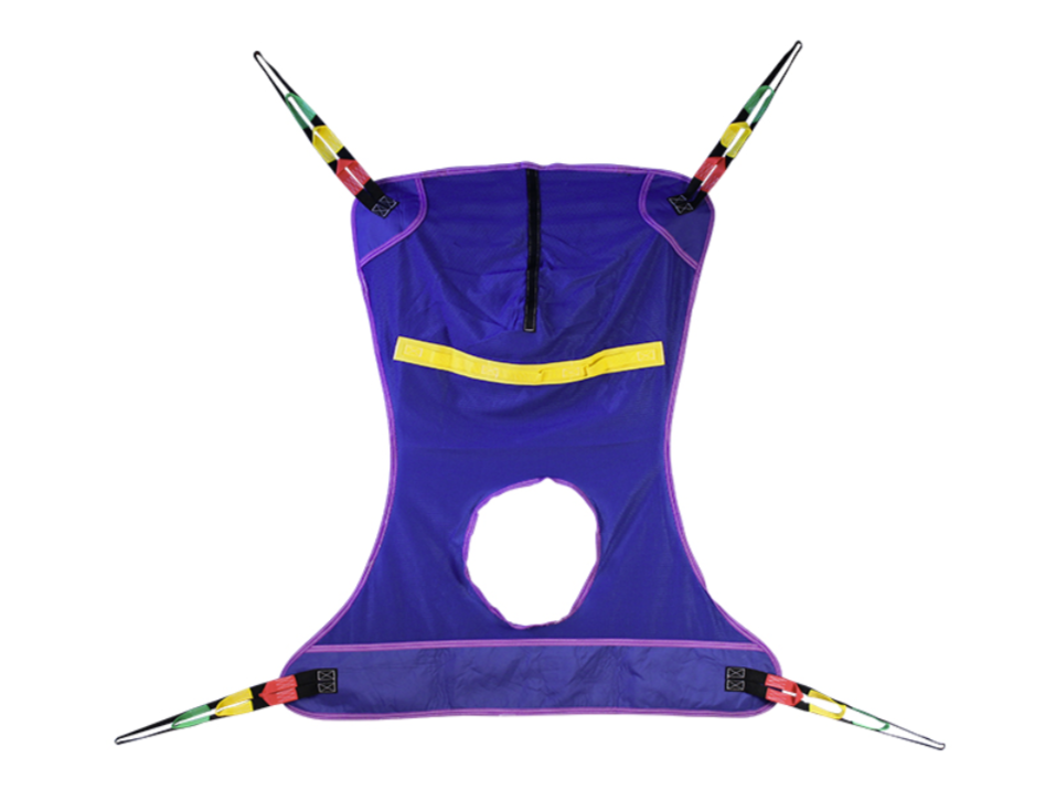 Proactive Full Body Mesh Patient Sling w/ Commode Opening 600 lb cap