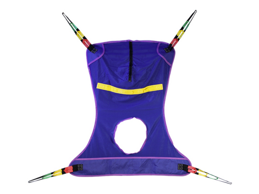 Proactive Full Body Mesh Patient Sling w/ Commode Opening 600 lb cap