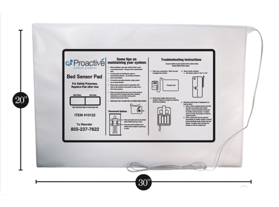 Bed Sensor Pad 20x30" — 1-year