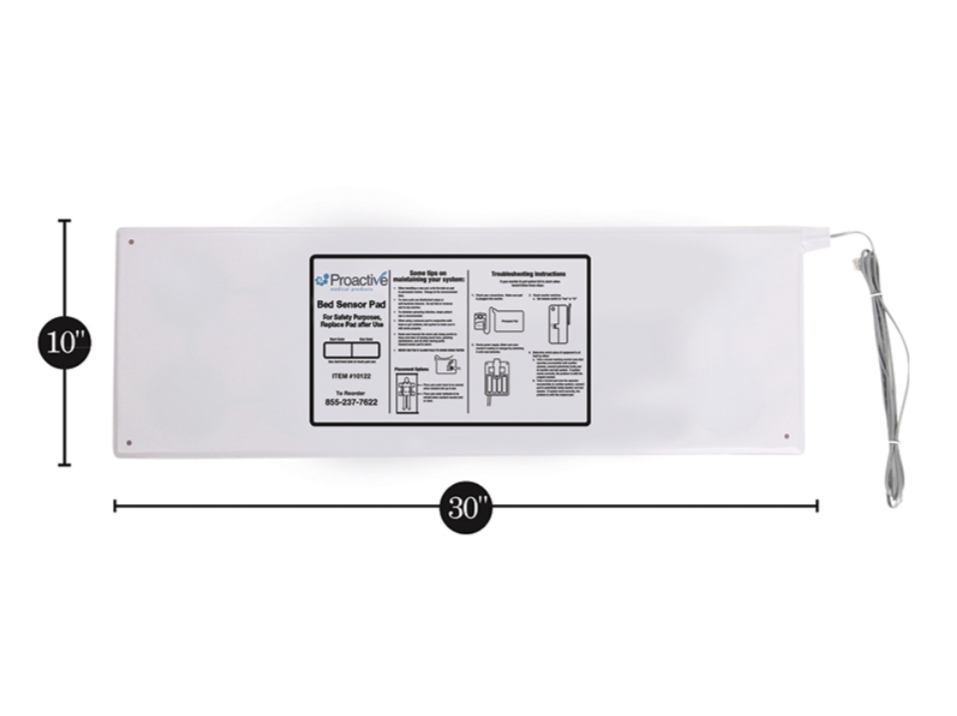 Bed Sensor Pad 10x30" — 1-year