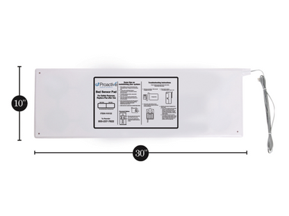 Bed Sensor Pad 10x30" — 1-year