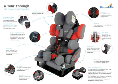 Hercules Small Rehab Booster Seat