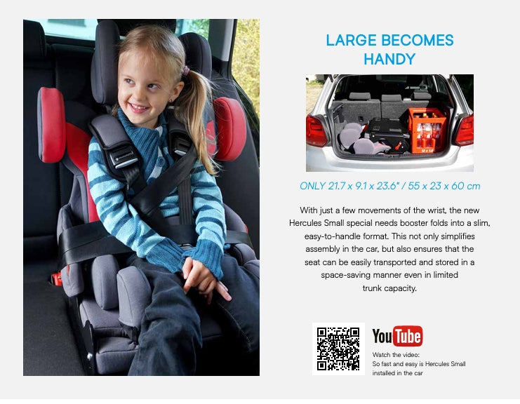 Hercules Small Rehab Booster Seat