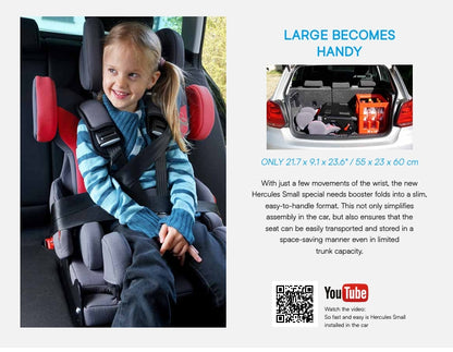 Hercules Small Rehab Booster Seat