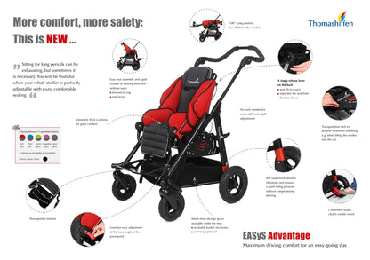 EASyS Pediatric Wheelchair